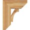 Ekena Millwork Westlake Slat Rough Sawn Bracket w/ Offset Brace, Western Red Cedar, 8"W x 18"D x 22"H BKT0806X18X22WTL06RWR - alternate 4